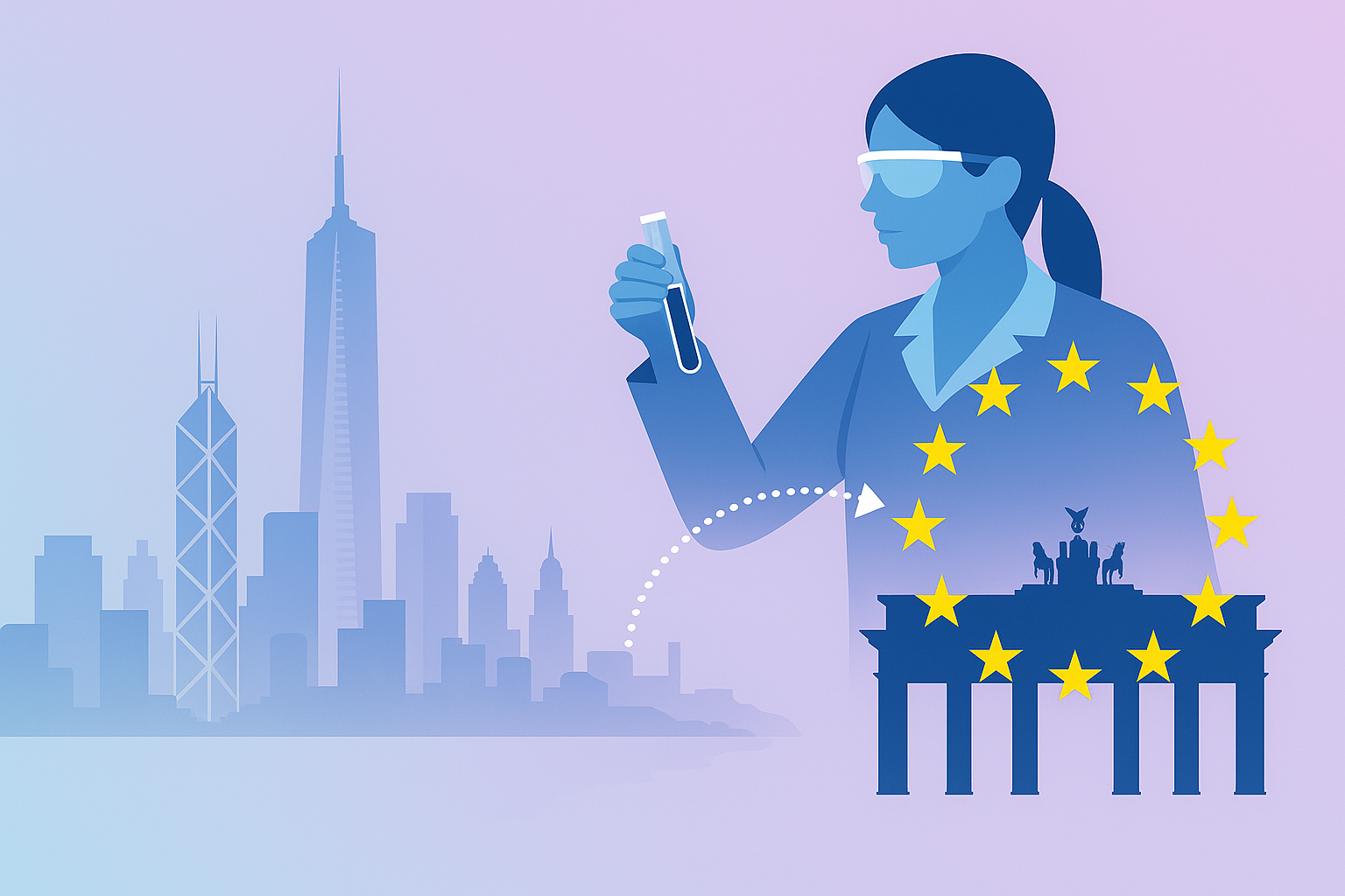 Stars with lines around it